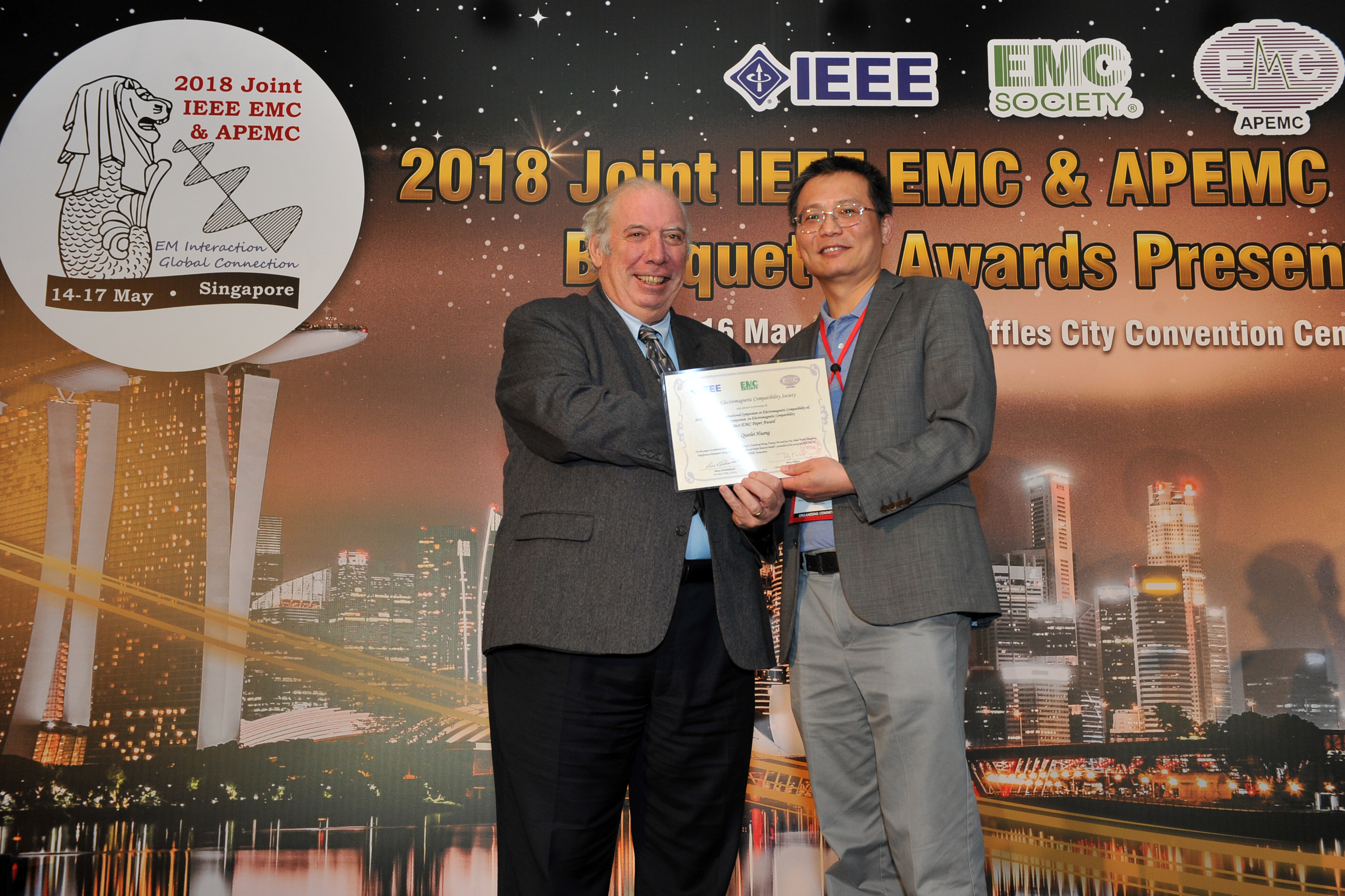 Qiaolei Huang best emc paper